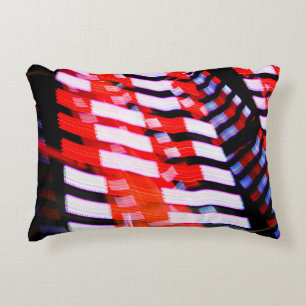 Red White and Blue Decorative Cushion