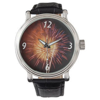 Red, White and Blue Fireworks I Patriotic Watch
