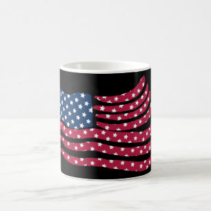 Red White And Blue Flag Design  Coffee Mug