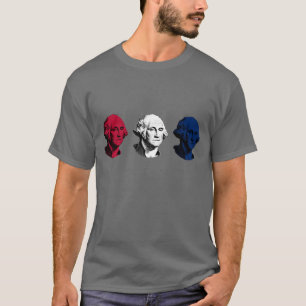 Red, White, and Blue George Washington T-Shirt