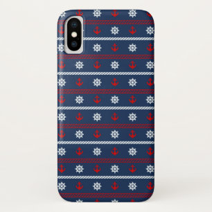 Red White And Blue Ocean Pattern Case-Mate iPhone Case