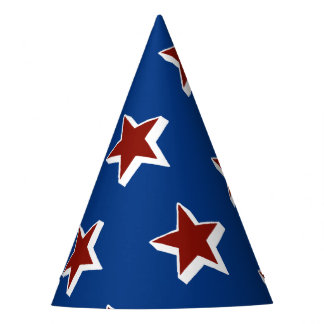 Red,White and Blue Party Hat