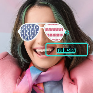 Red White and Blue Party Sunglasses Party Favour