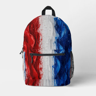 Red White and Blue patriotic Backpack