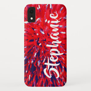 Red White and Blue Personalised iPhone XR, XS, XS Case-Mate iPhone Case