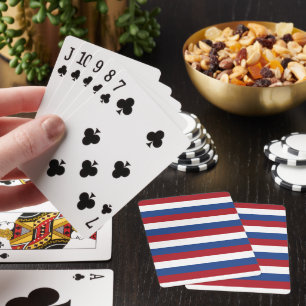 Red White and Blue Playing Cards