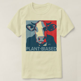 Red White and Blue Pop Art Inspired Cow Tshirt