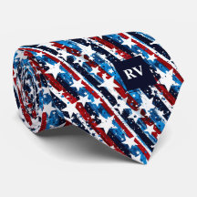 Red White and Blue Stars and Stripes