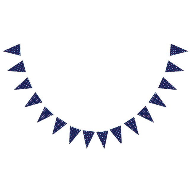 Red White and Blue Stars Bunting (All)