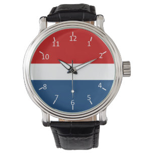 Red White and Blue Watch