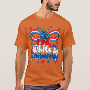 Red White and Blueberries family boy T-Shirt