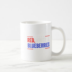 Red, White And Blueberries Patriot Dom 2025 Coffee Mug