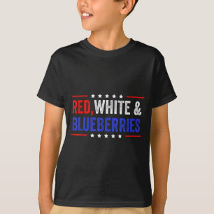 Red, White And Blueberries Patriot Dom 2025  T-Shirt