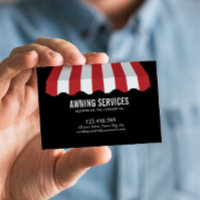 Red  White Awning Services Cleaning Professional