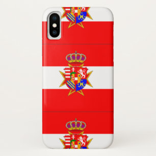 Red White Banner Grand Duchy of Tuscany Case-Mate iPhone Case