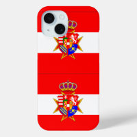 Red White Banner Grand Duchy of Tuscany