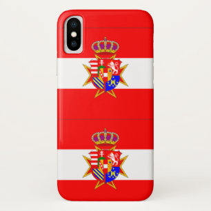 Red White Banner Grand Duchy of Tuscany Case-Mate iPhone Case