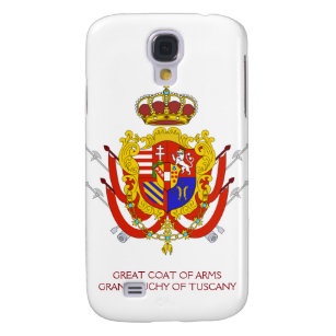 Red White Banner Grand Duchy of Tuscany Galaxy S4 Case