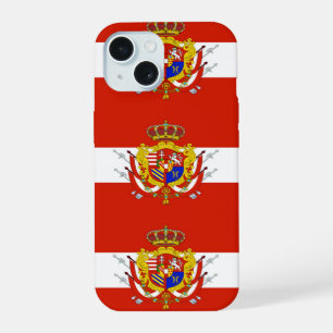 Red White Banner Grand Duchy of Tuscany iPhone 15 Case