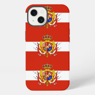 Red White Banner Grand Duchy of Tuscany iPhone 13 Case