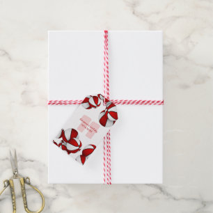 red white basketballs girls birthday party gift tags