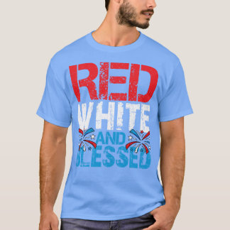 Red White Blessed T-Shirt