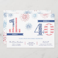 Red White Blue 4th Of July Joint Birthday Party