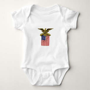 Red White & Blue Baby Bodysuit