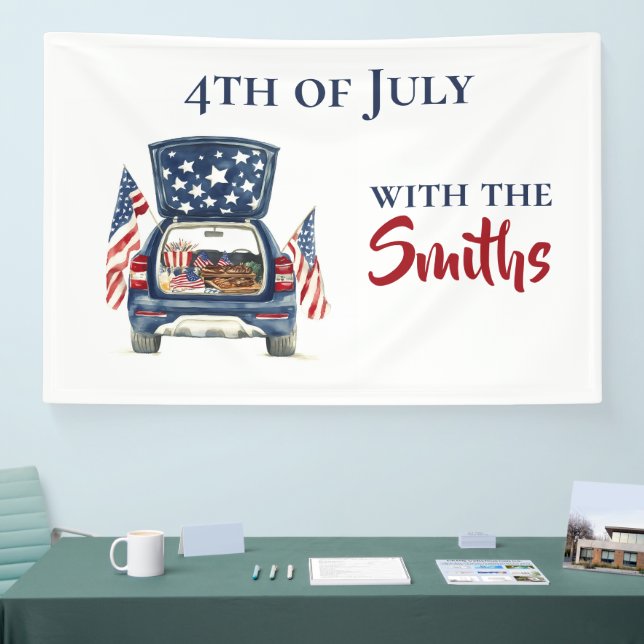 Red White & Blue Banner (Tradeshow)