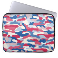 Red White & Blue Camouflage