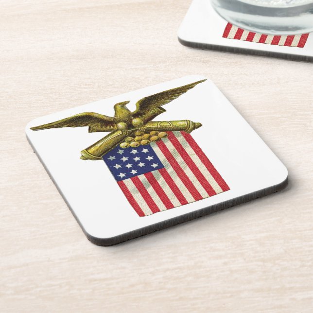 Red White & Blue Coaster (Left Side)