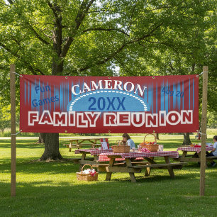 Red White Blue Family Reunion ID1293 Banner