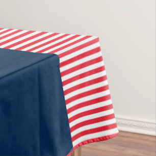 Red White & Blue Fun Celebration Tablecloth