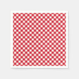 Red White & Blue Fun Patriotic Celebration Napkin