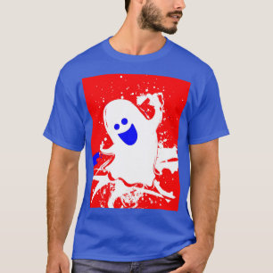 Red White Blue Gabbie the Ghost  T-Shirt