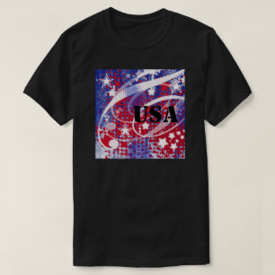 Red, White & Blue Glory Personalised T-Shirt