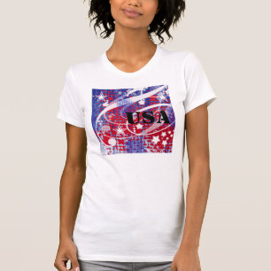 Red, White & Blue Glory Personalised T-Shirt