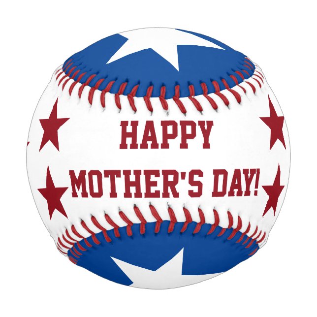 Red white blue Mother's Day ball (Front)