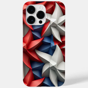 RED WHITE BLUE PATRIOTIC USA STARS Case-Mate iPhone 14 PRO MAX CASE