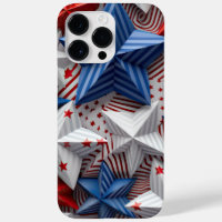 RED WHITE BLUE PATRIOTIC USA STARS