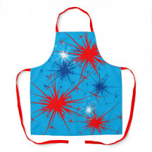 Red White Blue Sparks Patriotic Fireworks Holiday