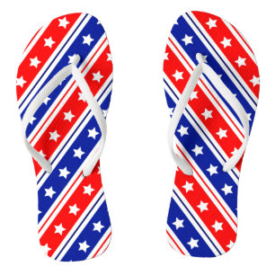 Red White Blue Stars and Stripes  Case-Mate iPhone Jandals