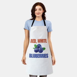 Red, White & Blueberries Apron