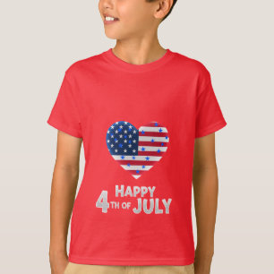 Red, White & Bold: Patriotic Print Collection T-Shirt