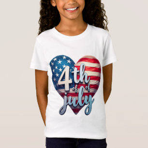 Red, White & Bold: Patriotic Print Collection T-Shirt