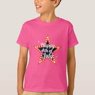 Red, White & Bold: Patriotic Print Collection T-Shirt