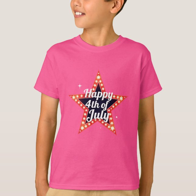 Red, White & Bold: Patriotic Print Collection T-Shirt (Front)