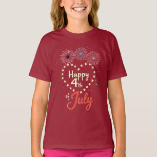 Red, White & Bold: Patriotic Print Collection T-Shirt
