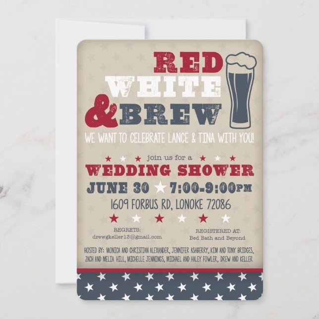 Red, White & Brew (Front)