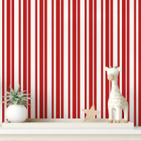 Red & White Candy Stripe